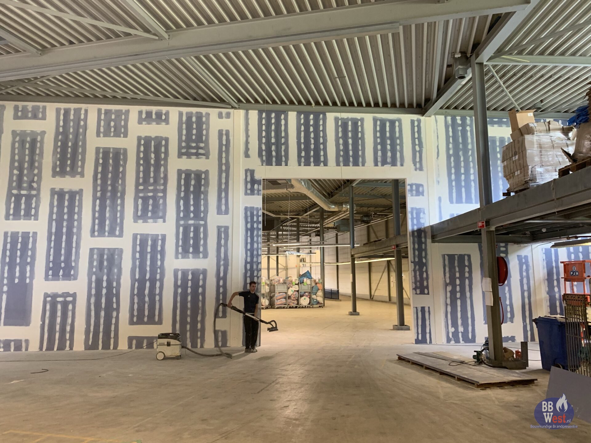 Flexizone PostNL kantoor in Den Haag