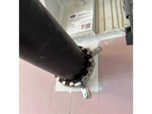 Brandmanchet voor PVC buis