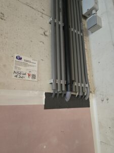 Brandwerende afdichtingen kunststof buizen